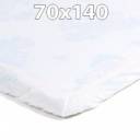 Дитячий непромокаючий наматрацник Чохол Premium, р. 70х140х25,5 см-0