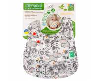 Непромокальний нагрудник із кишенею ЕКО ПУПС™ Eco Cotton Premium